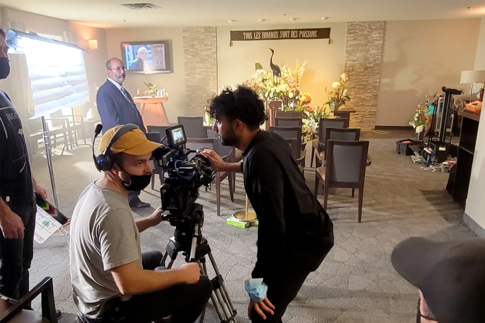 VIDÉOCLIP RAYMOND EST MORT II - Behind the scenes landscape 1