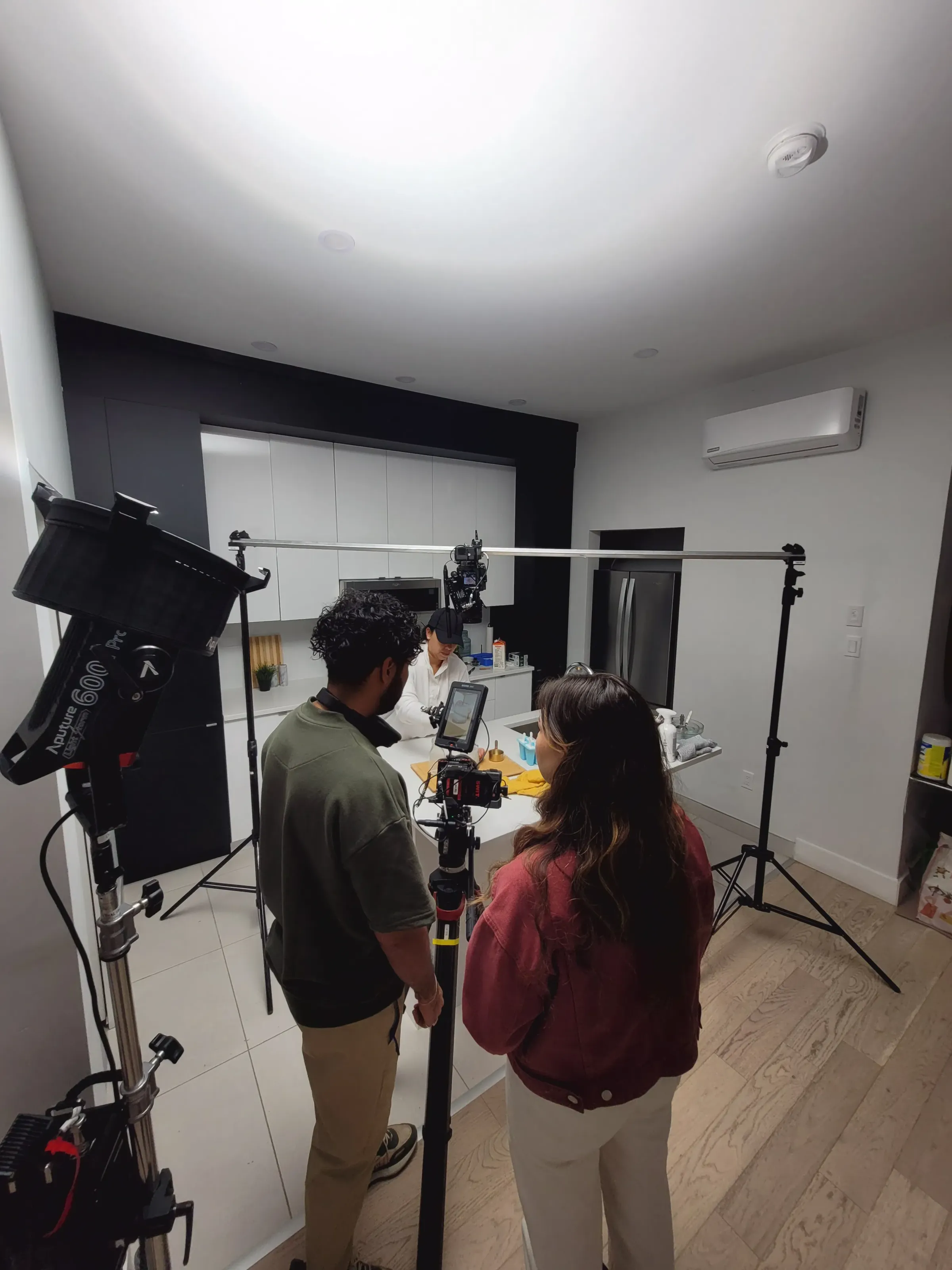 Dans les coulisses : ajustement de l'éclairage