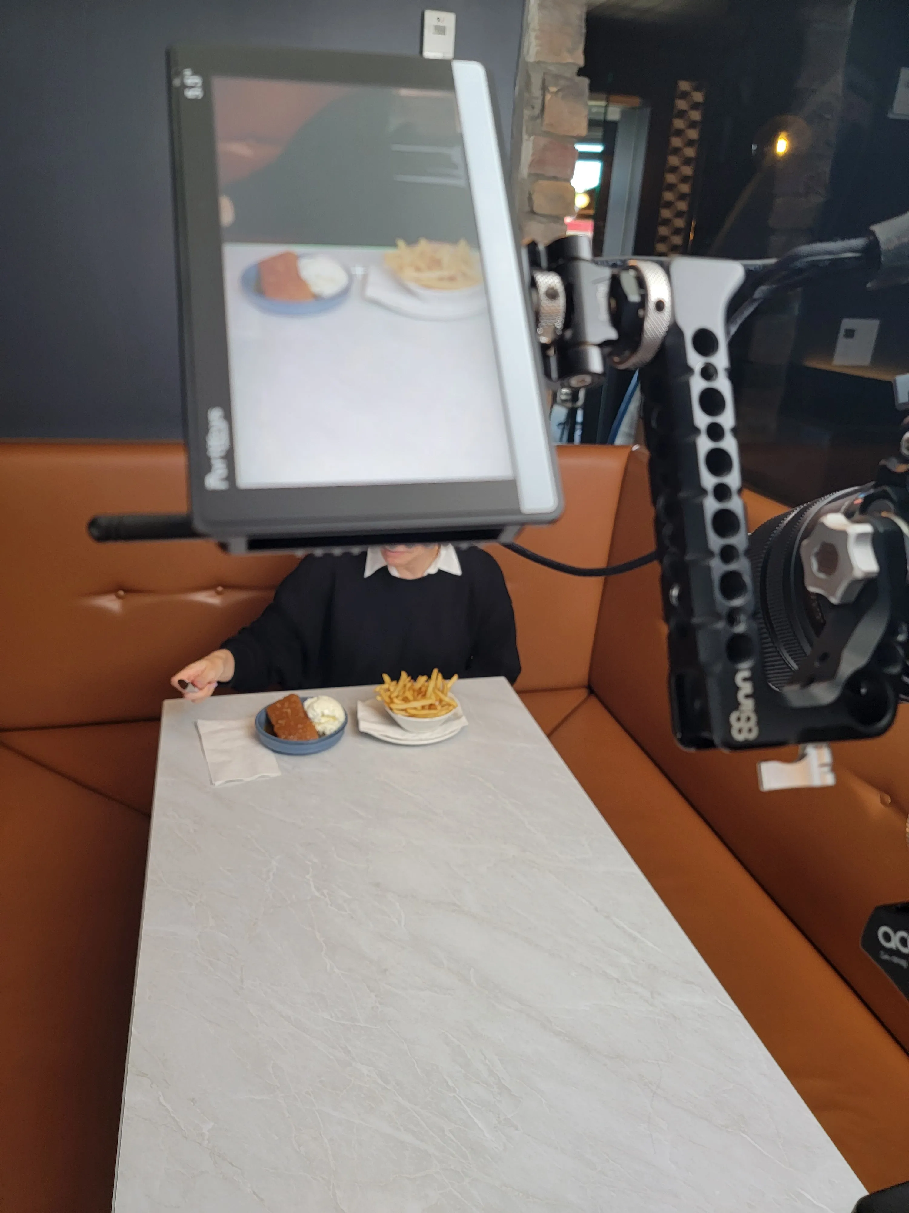 Contenu vertical - Behind the scenes portrait 2